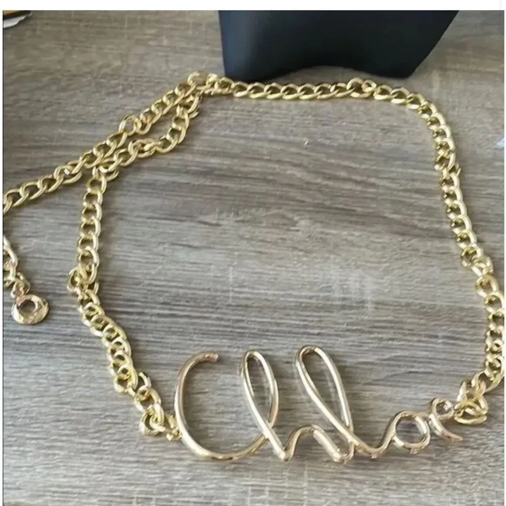 Gold Chain Belt - Picture 2 of 3